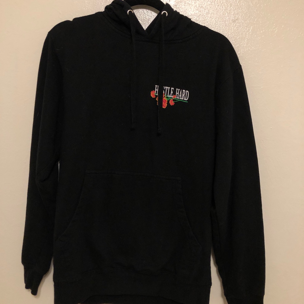 Blue Crown Hustle Hard Hoodie